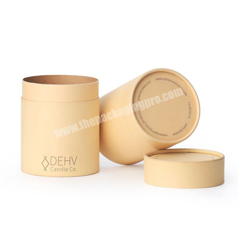 Custom Design Printing New Arrival Candle White Push Up Paper Lip Balm Tubes