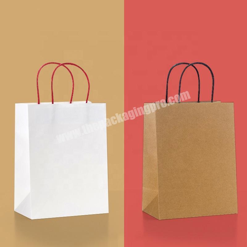 Custom Extra large Packaging Craft Brown Kraft Paper Custom Bag