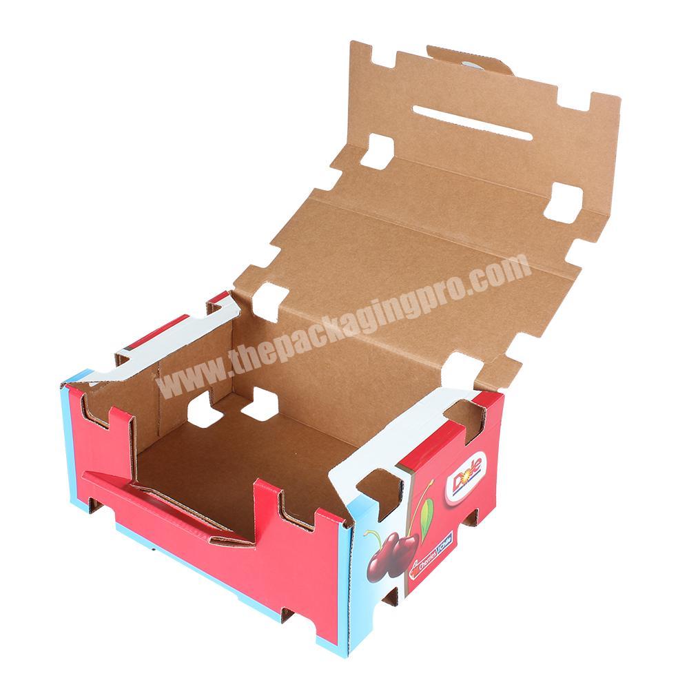 Custom Fruit Packing Storage Corrugated Boxes with Shipping Carton Cardboard
