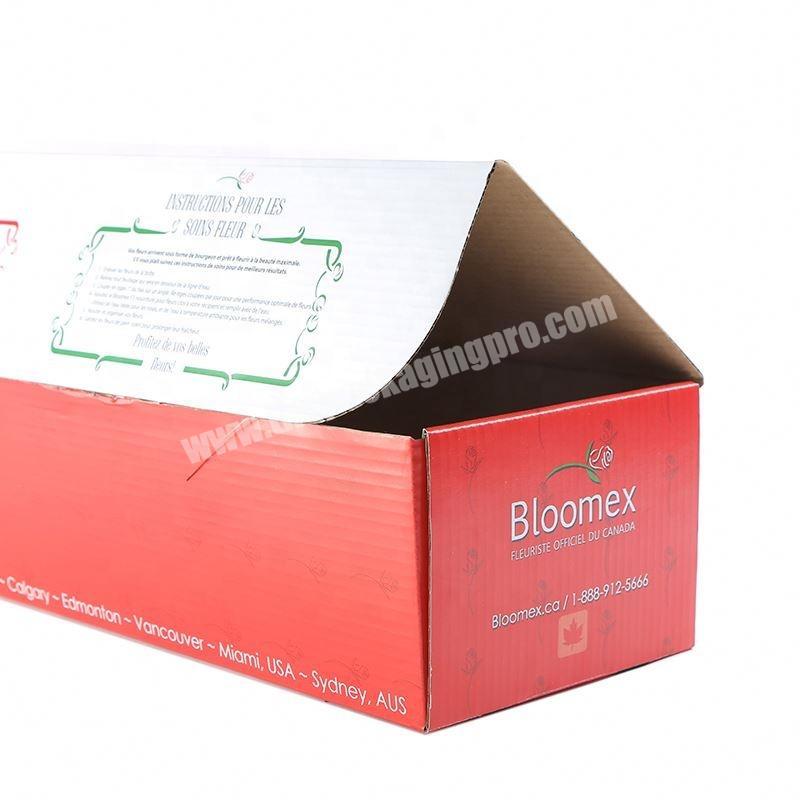 Luxury color creative cosmetic printing packaging paper custom mailing box
