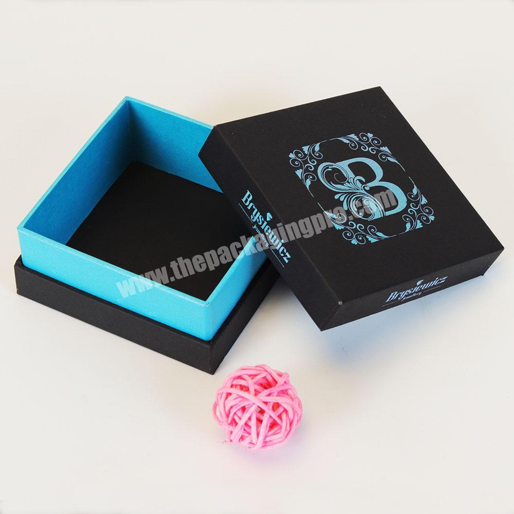 Custom High Quality Small Recycled Cardboard Necklace Packaging Jewelry Ring Boxes