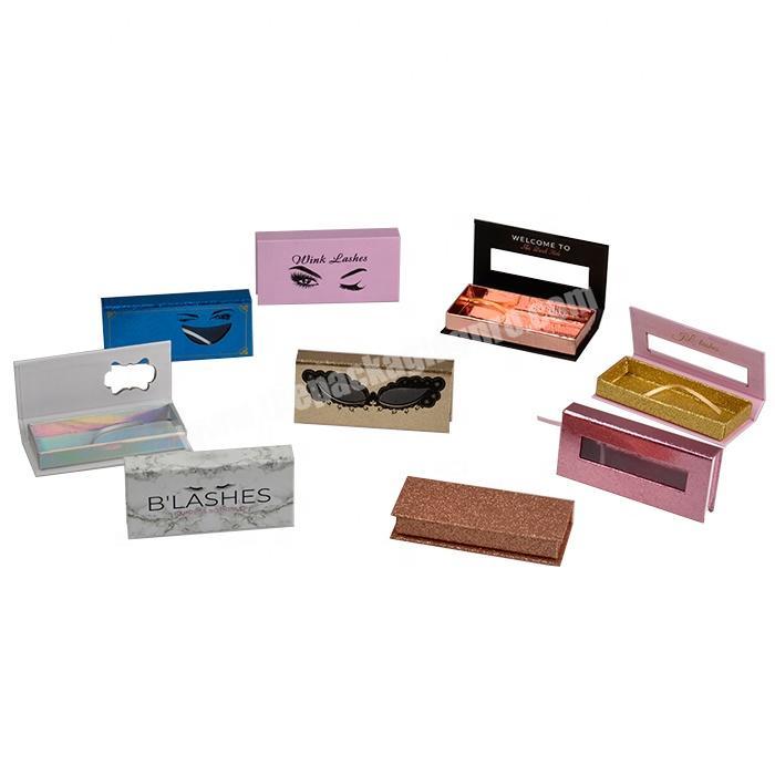Custom Logo Eyelash Packaging Box Make Your Own Eyelash Box