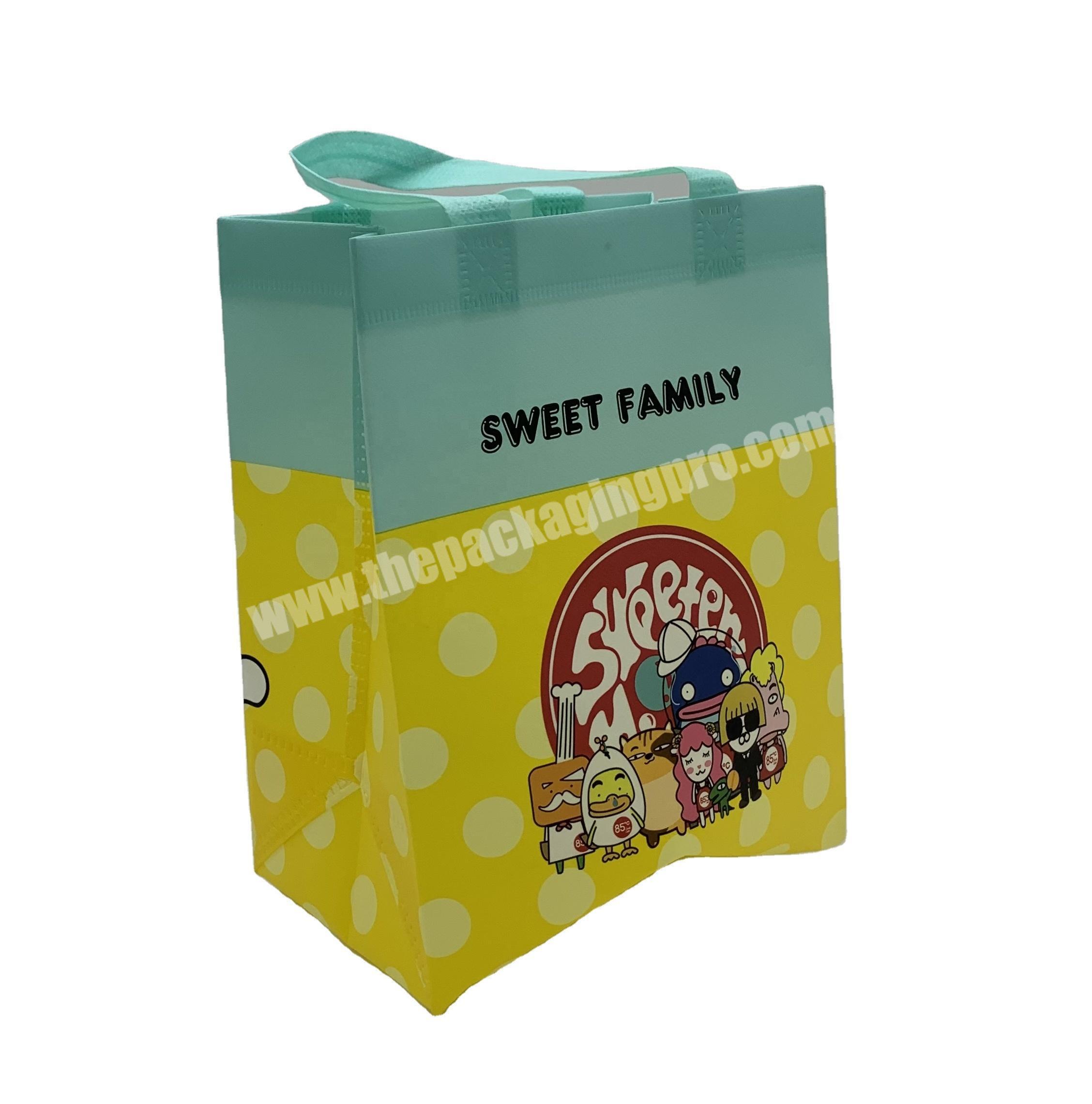 Custom Logo Non-woven Bag in Shopping Packaging Carry for Shoes Promotional PP Non Woven Bag