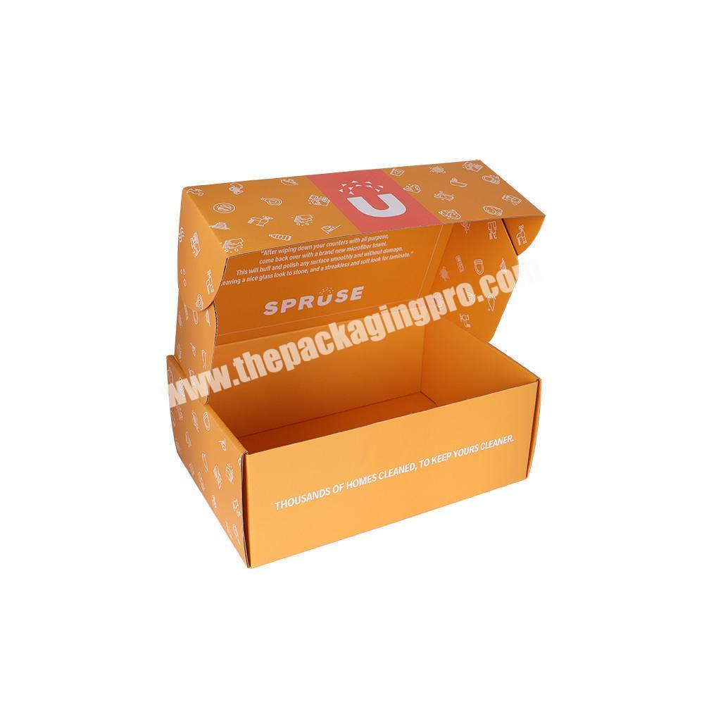 Corrugated Custom logo box printing pizza box shipping box