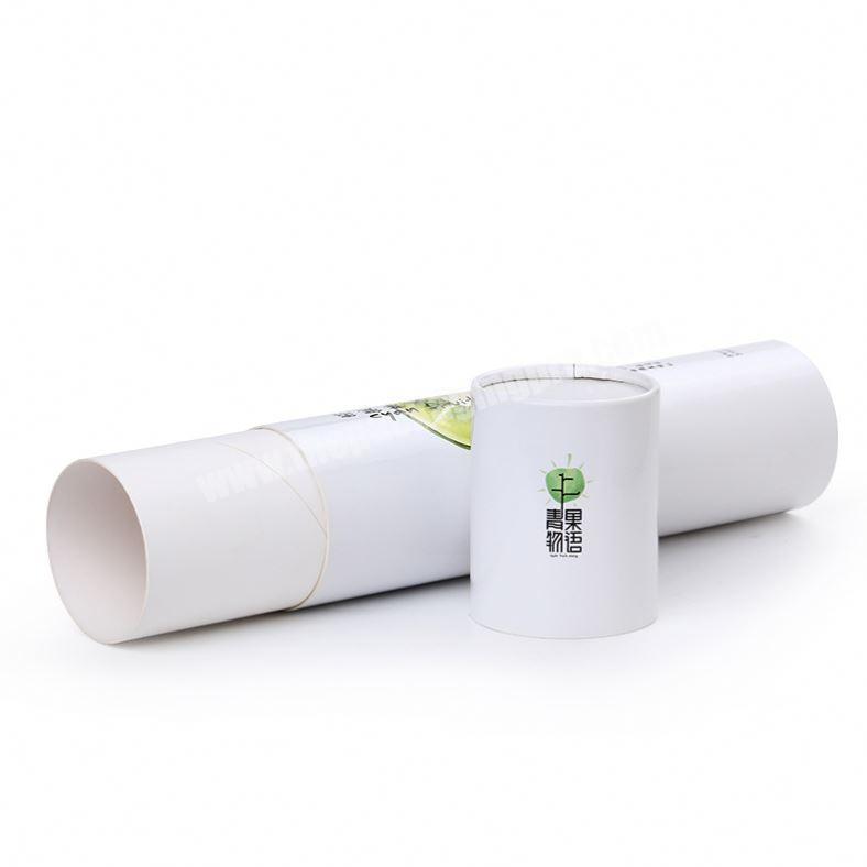 Custom Logo Recycled Eco Friendly Wine Packaging Black Paper Tube
