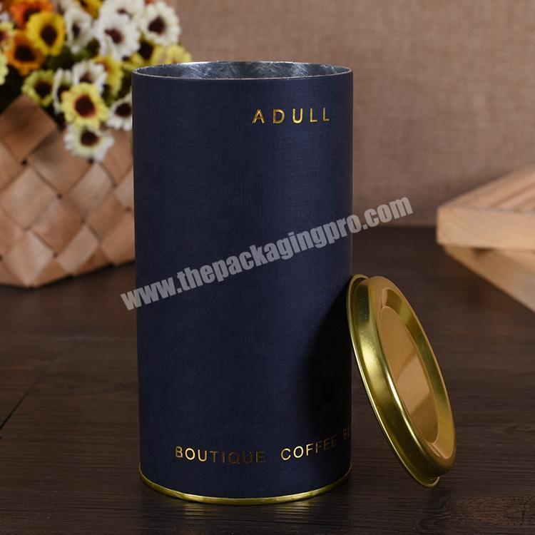 Custom Luxury Box Packed Corrugated Paper Boxes With Jars Gift Box Rounded Big Paper Tubes