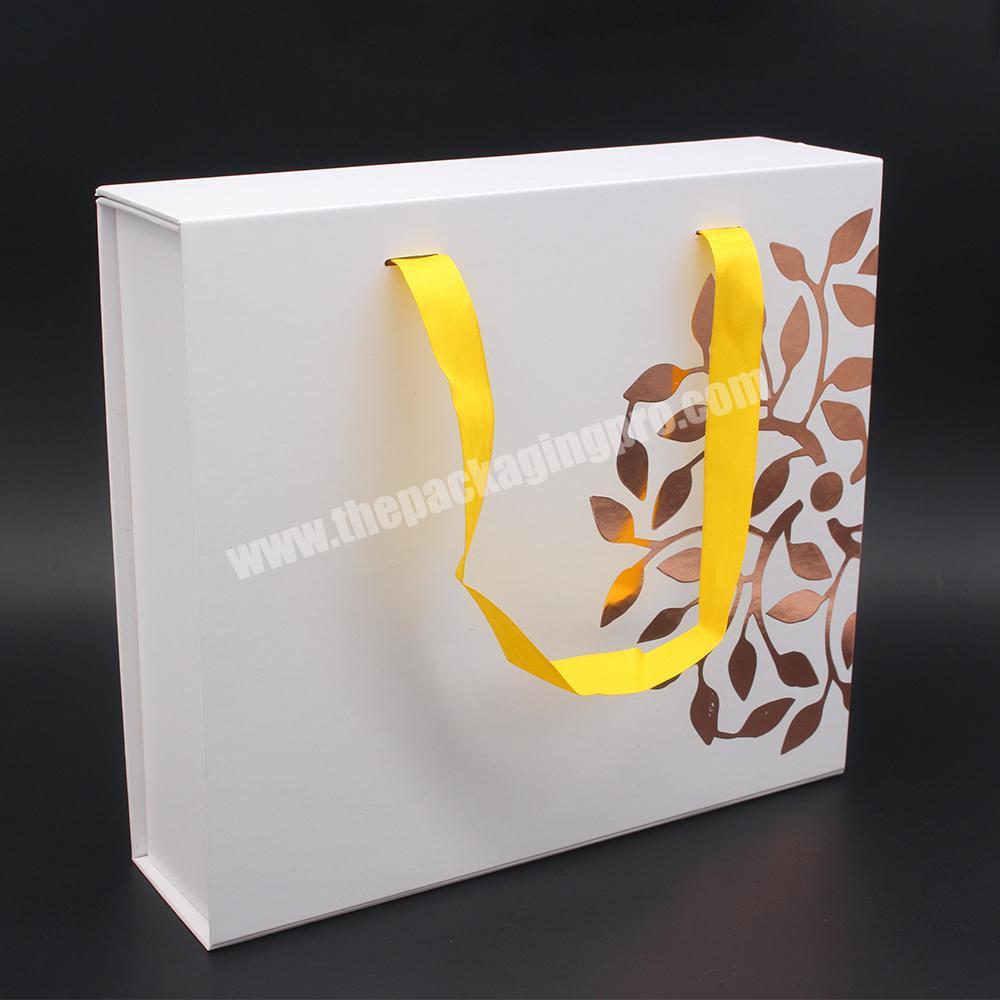 Custom Luxury Large Big Paper Magnet Magnetic Closure Packaging Gift Box
