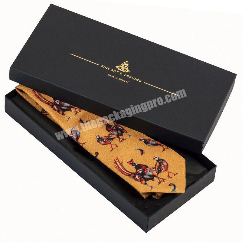 Custom Luxury Paper tie box packaging