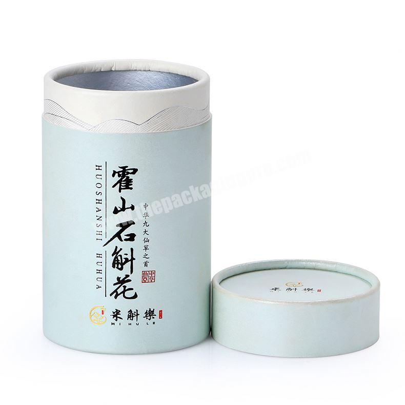 Custom Made Print Eco Friendly Biodegradable Tea Packaging Tube
