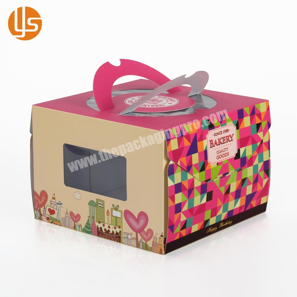 Custom Paper Cake Boxes Packaging Box For Cake