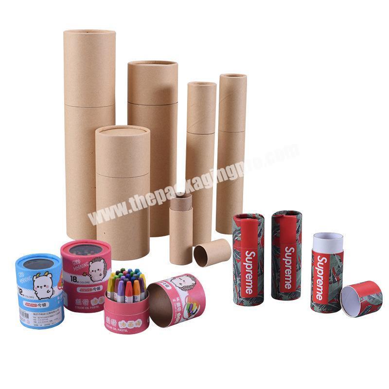 New Design Wholesale Custom Recyclable Cheap eco friendly tube package tube craft paper
