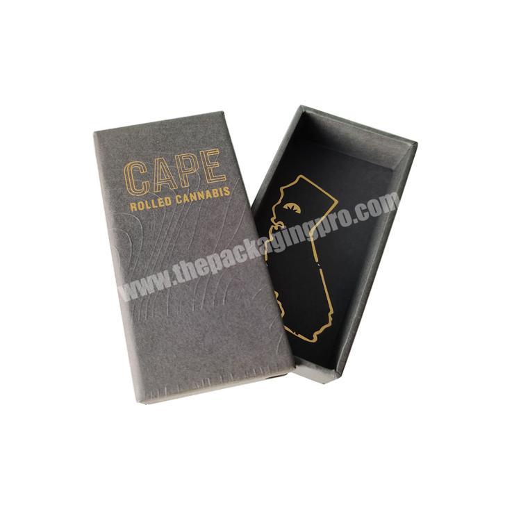 Custom Printed Logo Paper Gift Jewelry Packaging Box Cardboard Small Sliding Drawer Box Luxury