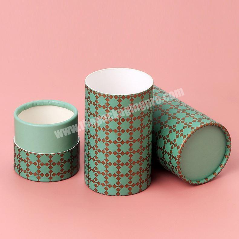 Custom Printed Recycled Paper Tube For Gift Package