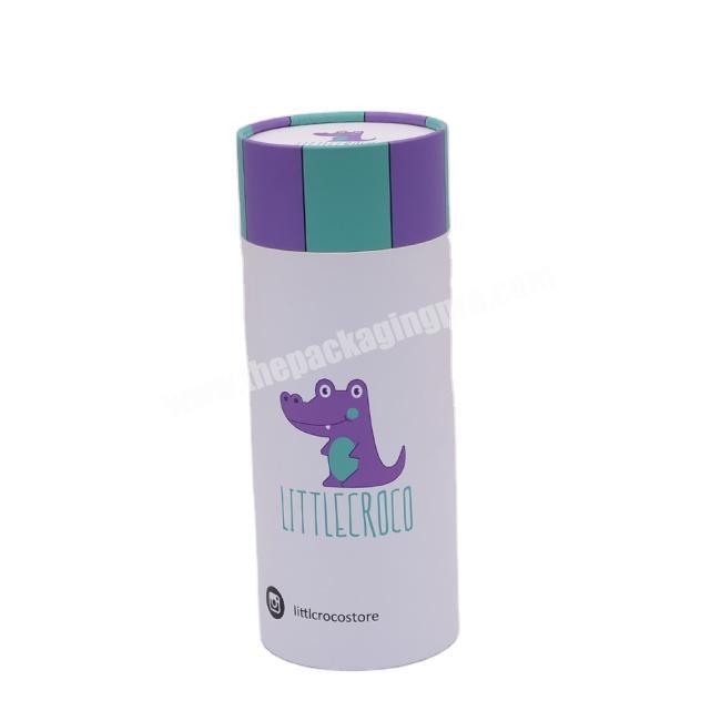 Custom Printed biodegradable Cardboard Essential Oil Bottle / Perfume Bottle Paper Tube Packaging Box