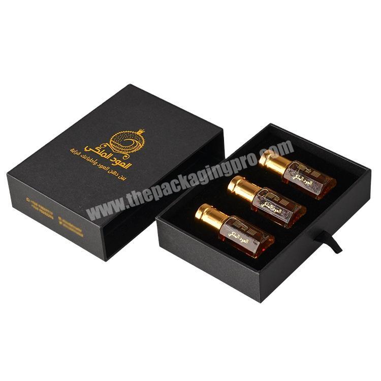 Custom Printing Essencial Oil Perfume Bottle Gift Packaging Boxes High End Boxes Cardboard Packaging