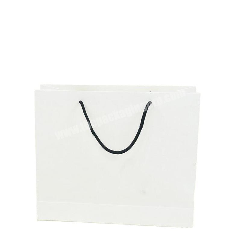 Custom Printing Logo Die Cutting Handle Retail Paper Shopping Gift Bag