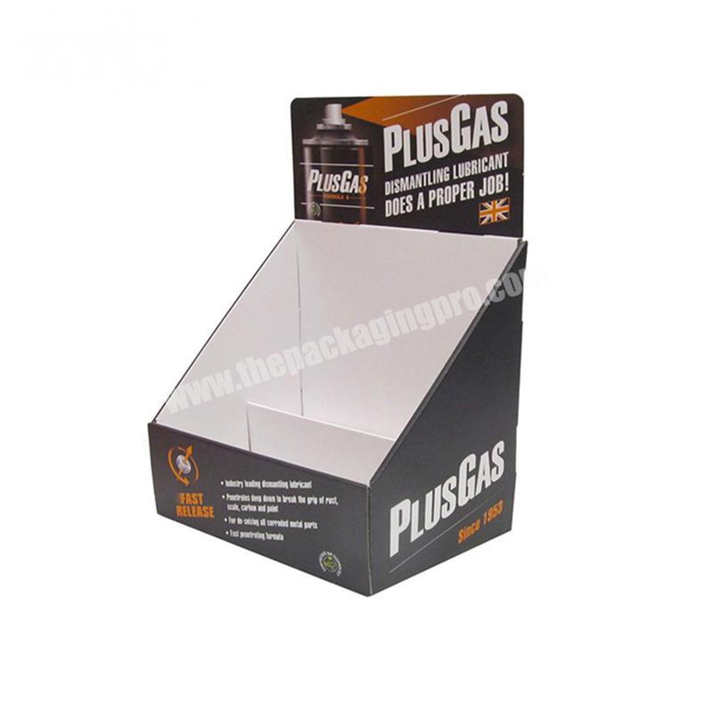 Custom Recyclable Cardboard Countertop Display POP Paper Shipper Display Box
