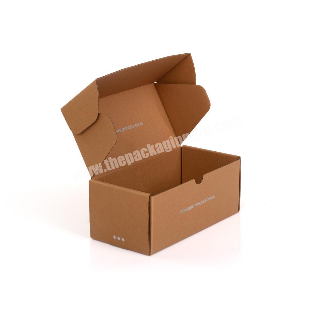 Custom Small Carton Cardboard Brown Box verpackungen Brown Packaging Box