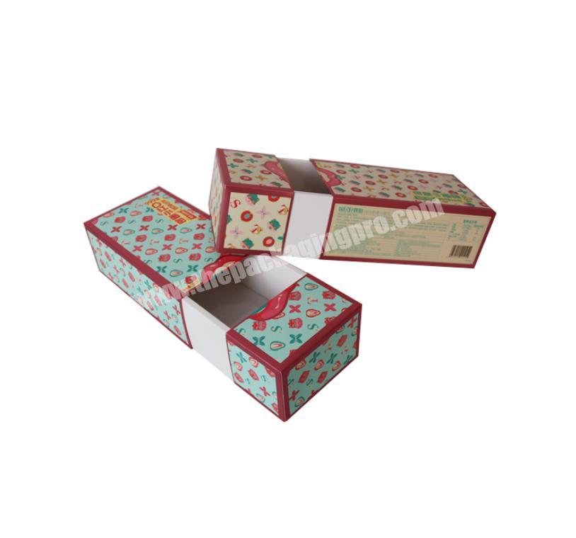 Custom Snack Colorful 350gsm White Cardboard Paper Packaging Boxes For Bread