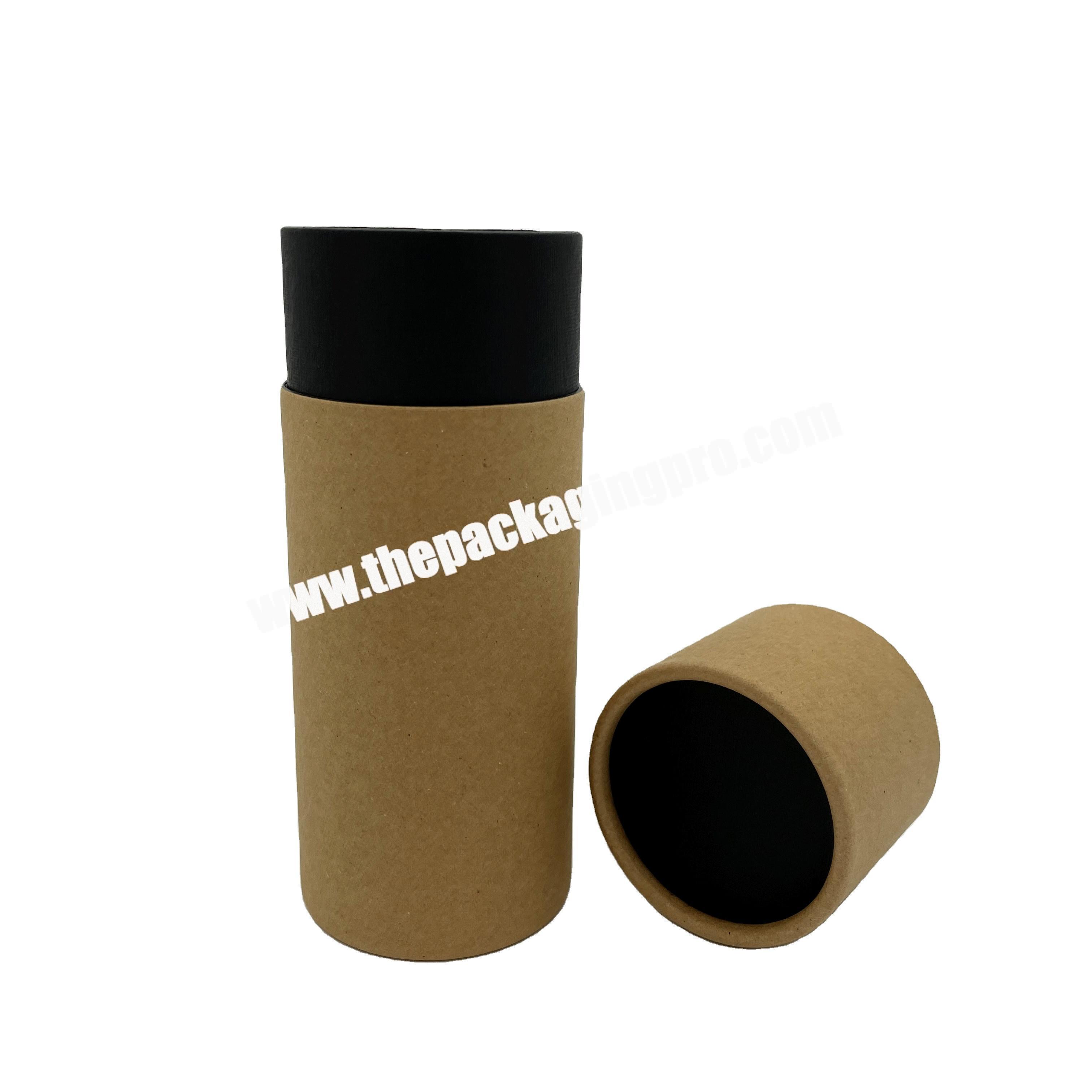 Biodegradable kraft paper tube with custom printed for round kraft paper tube with paper tube packaging kraft with printing
