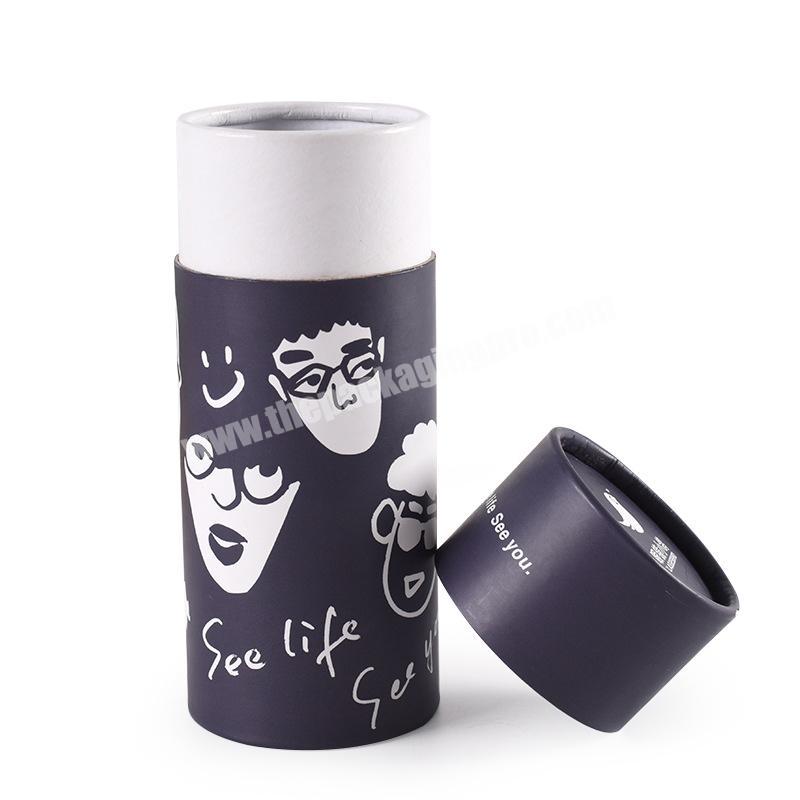 Custom cosmetic packaging paper tube, paper tube gift box, gift packaging tube for sale