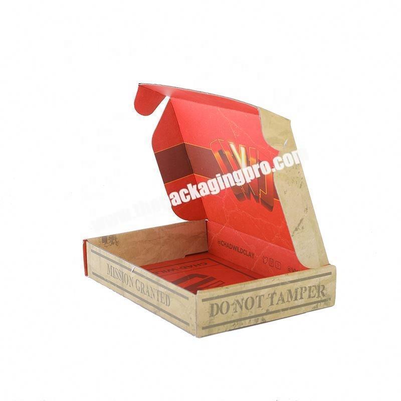 Custom hollow out corrugated cherry packing boxes for tomatoes packaging box with handle