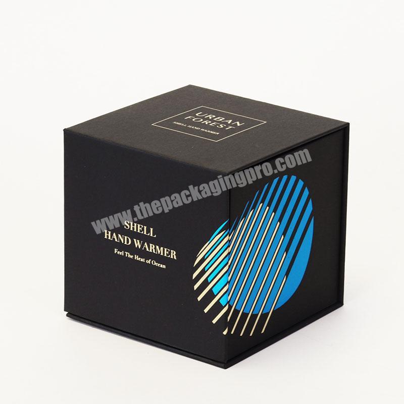 Custom design biodegradable cosmetic solid perfume box rigid paperboard packaging