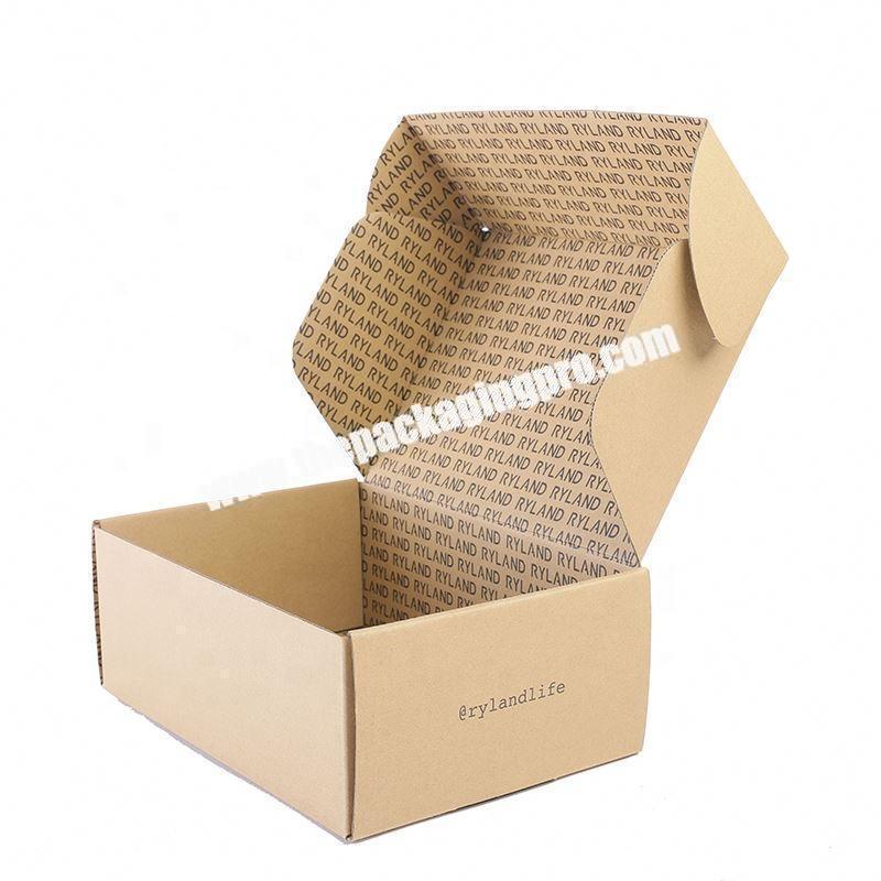 Logo printed corrugated paper cup and spoon paper packaging display boxes