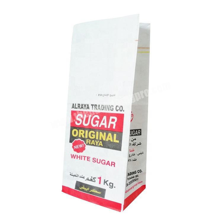 Custom dimension  wheat  flour packaging bag wholesale
