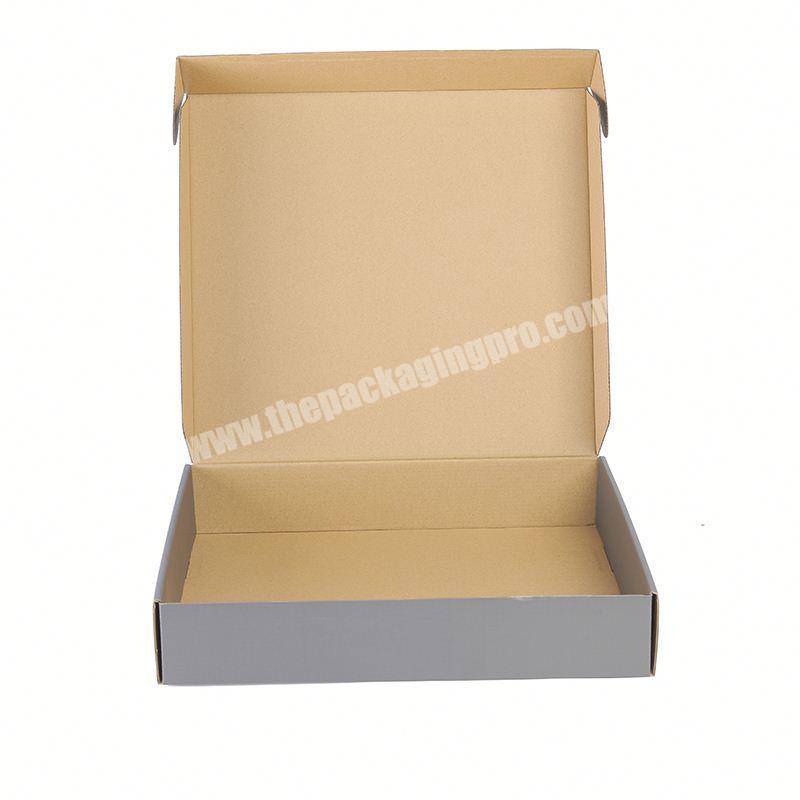 Custom empty fruit vegetable packaging corrugated paper carton gift box with handle
