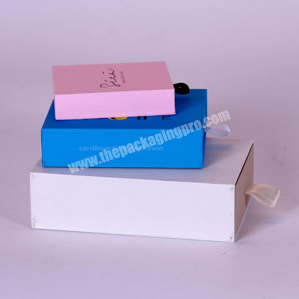 Custom empty press on false nail box package nail tip packaging box