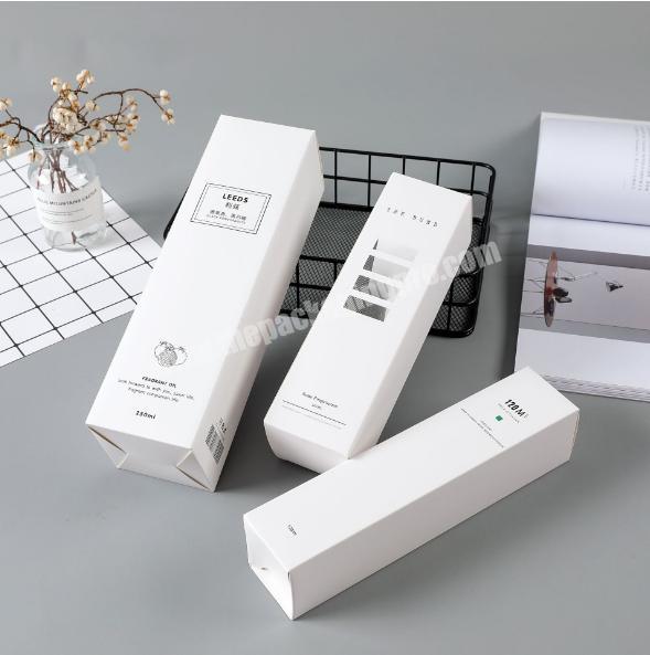 Custom glossy spot coating printing cosmetic packaging paper box