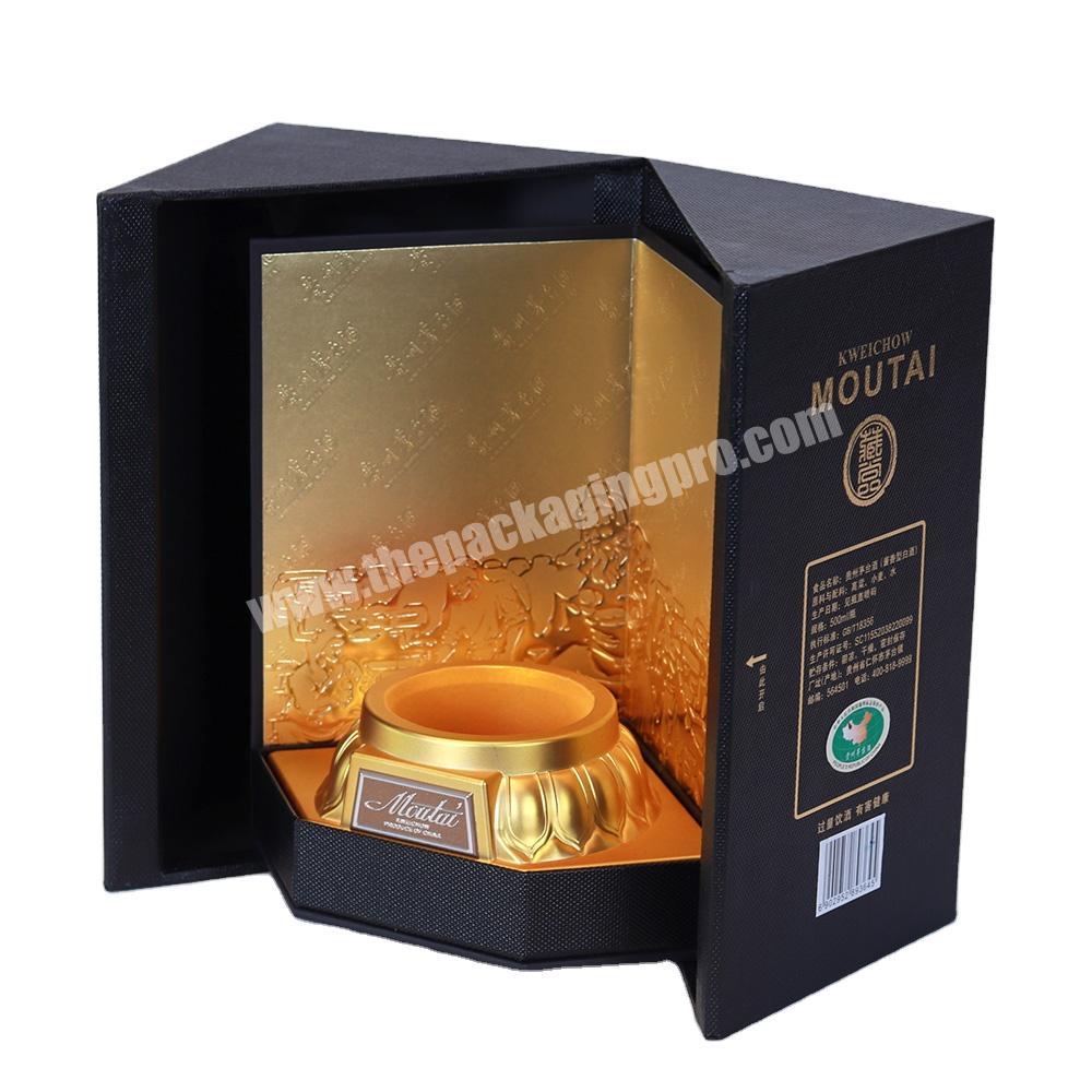 Custom high-end red wine and white wine outer packaging customized creative cardboard wine box gift boxes