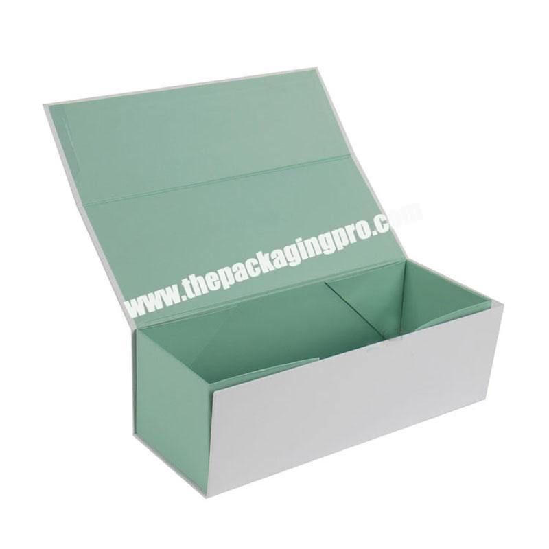 Custom hot stamping logo tea  box packaging  embossing hard gift paper boxes white board boxes