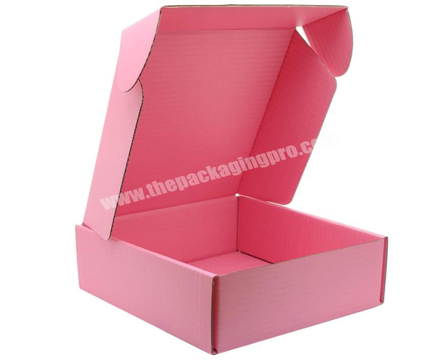 Custom logo Size Corrugated Cardboard Paper Box for Mailing and Gift