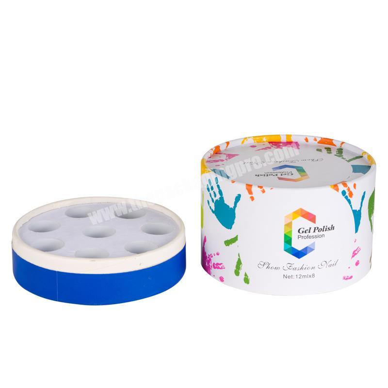 Custom logo cosmetic luxury gift wholesale paper tube boxes
