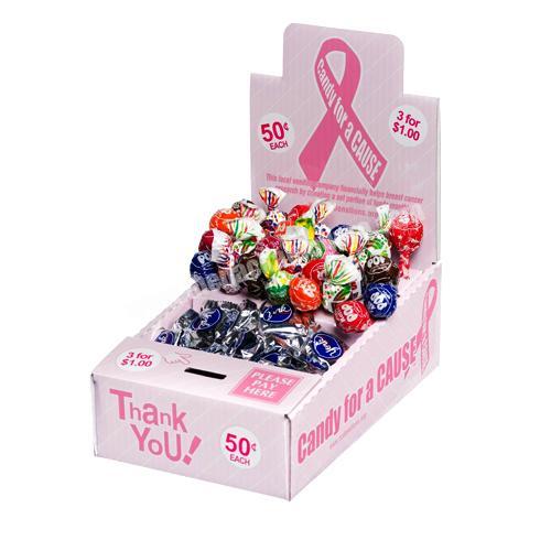 Custom logo printed cardboard ramadan candy display box Fancy Charity Honor Box Business package