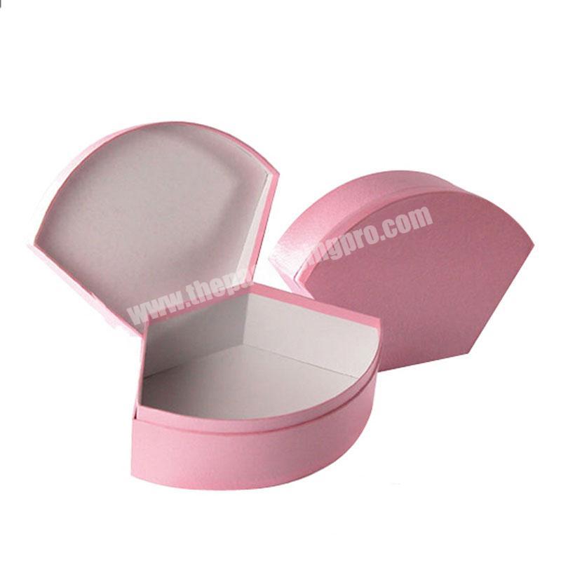 Custom logo printed seashell shape gift box for bikini packaging from webshop