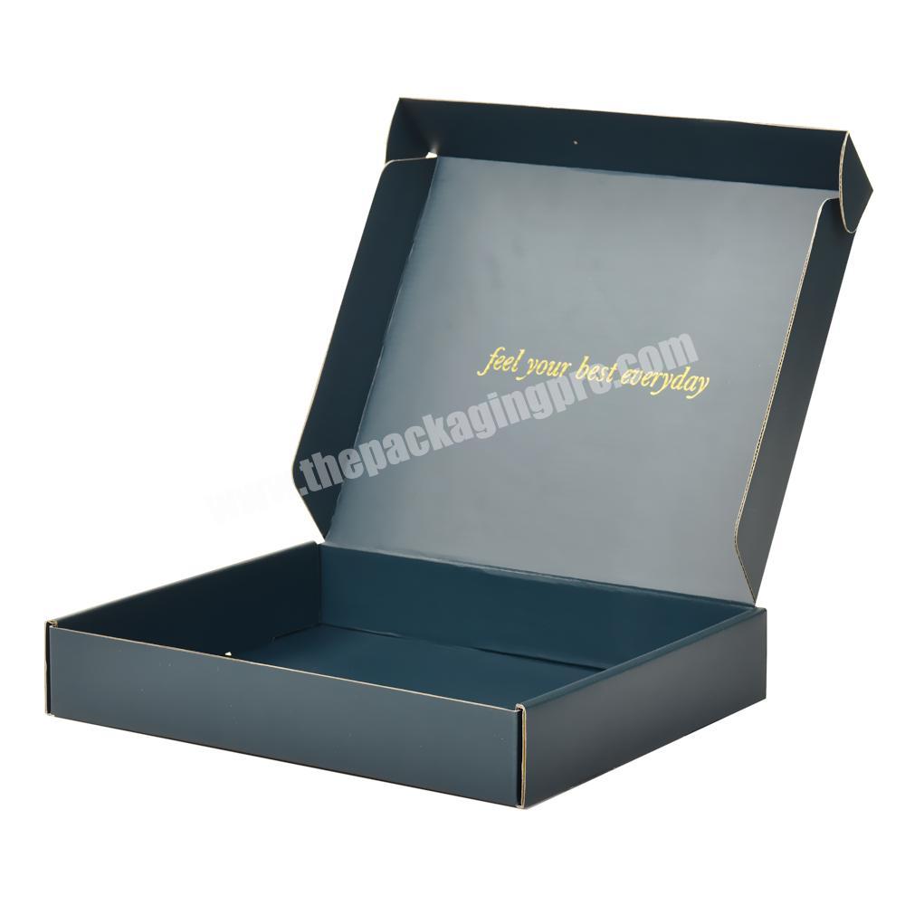 Custom logo printing paper e flute a5 coloured thin postal mailing boxes for packiging