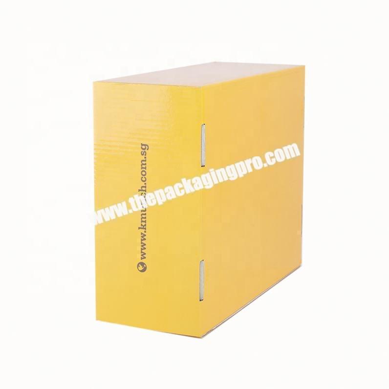 luxury white color cardboard cosmetic  book shape box with magnetic closure