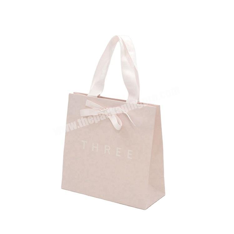 Custom paper bag wholesale customized luxury shopping paper bags
