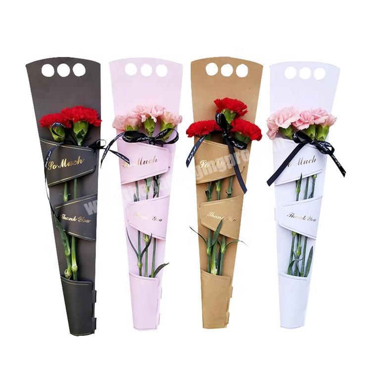 Custom print flower bouquet bags for packing