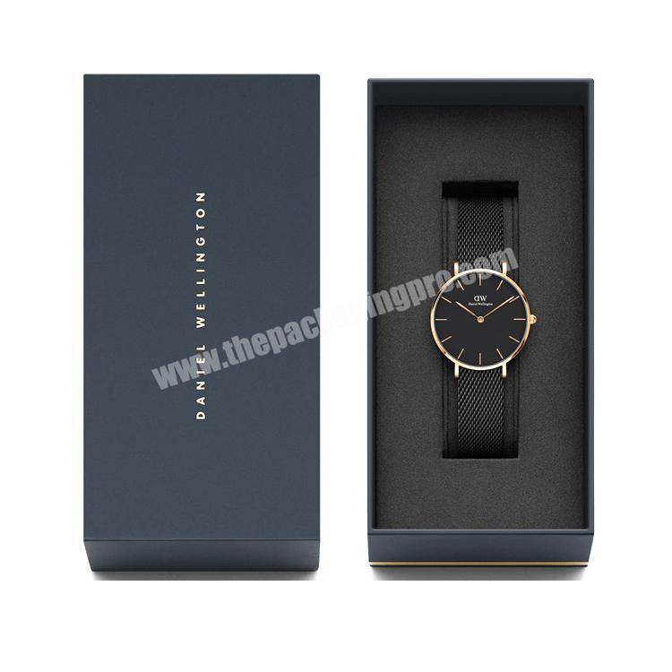 Custom printed paper luxury emballage de montre uhrenbox cajas de reloj watch packaging box