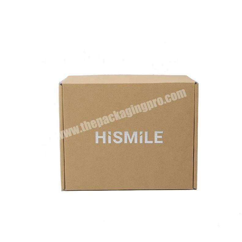 Fancy toothpaste toothbrush cardboard packing box with custom logo printing