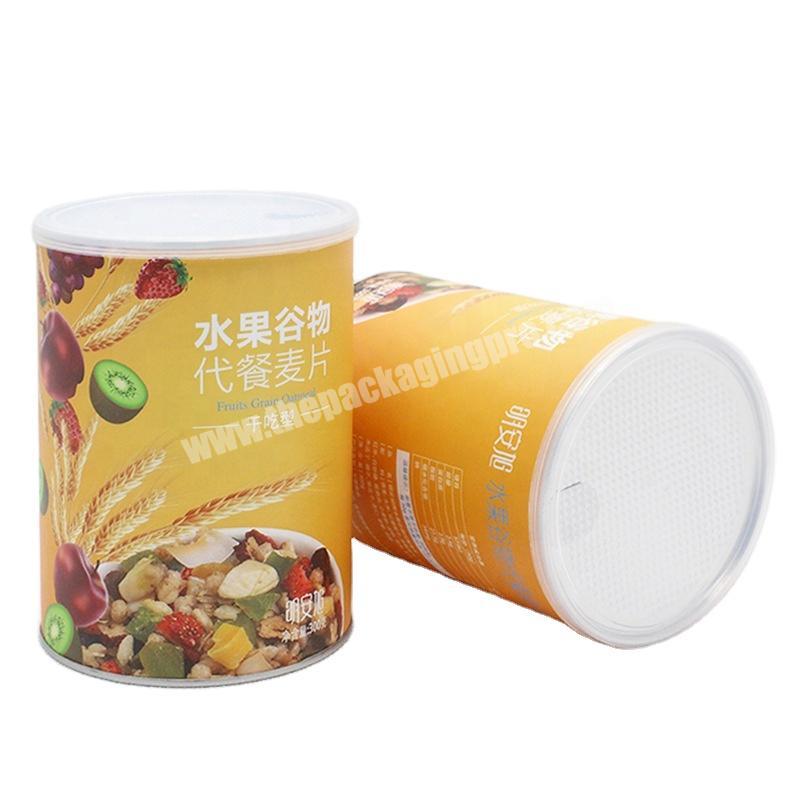 The Latest Recyclable producing recycled kraft paper tube have good sealing for Food packaging