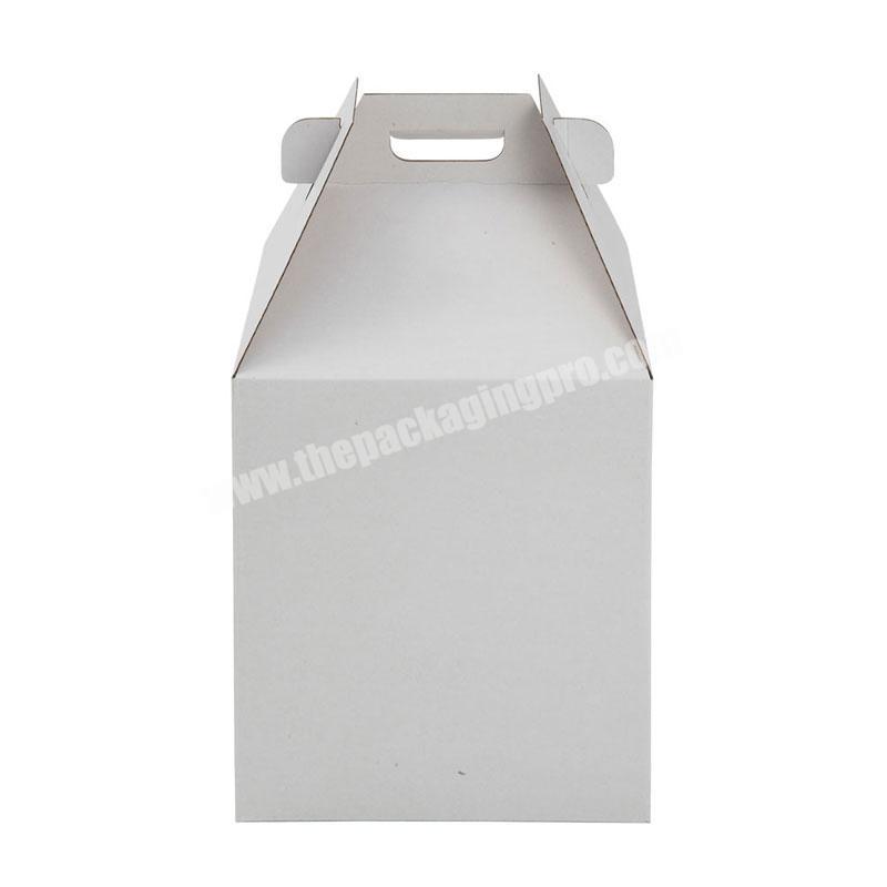 Custom white tall cake carrier box from china competitive webshop