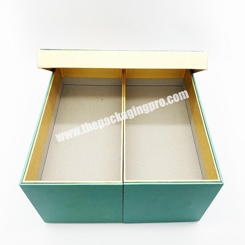 Wholesale Custom Luxury Rigid Cardboard Gift Lid And Base Paper Box with colorful logo