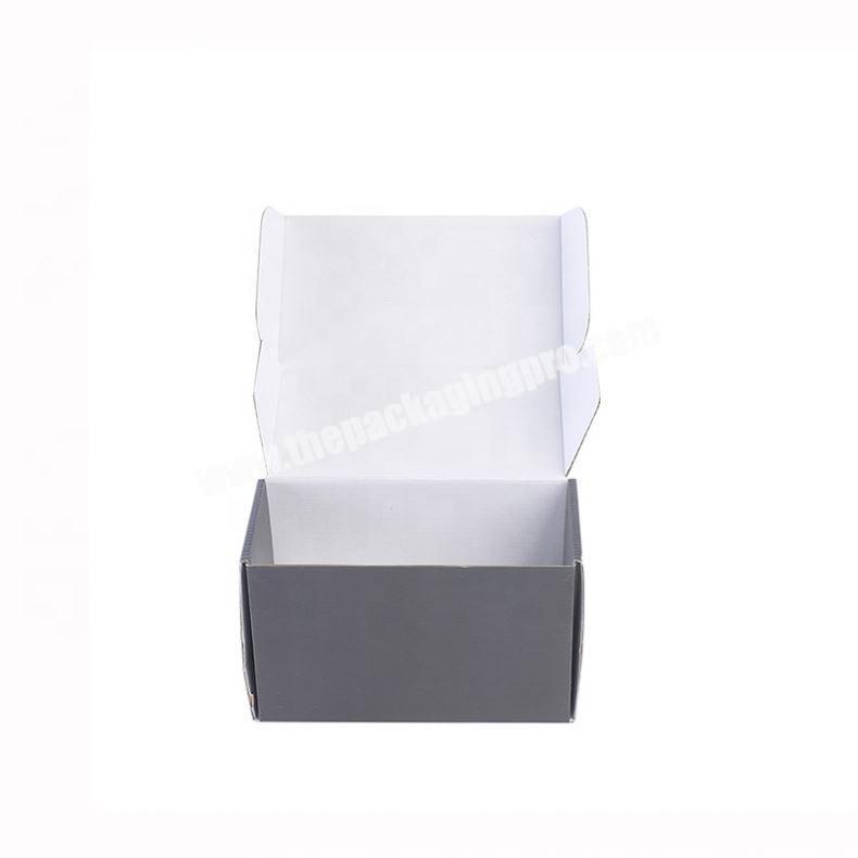 Eco friendly Custom glossy thick paper box with embossing logo for packing