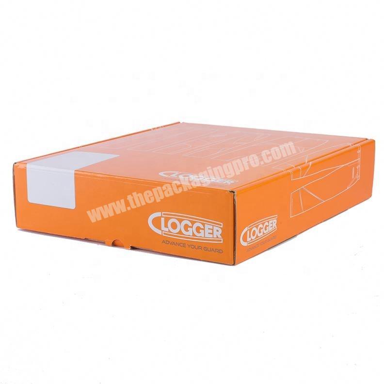 Customized Blue Corrugated Papers Pizza Box For Fish Packaging