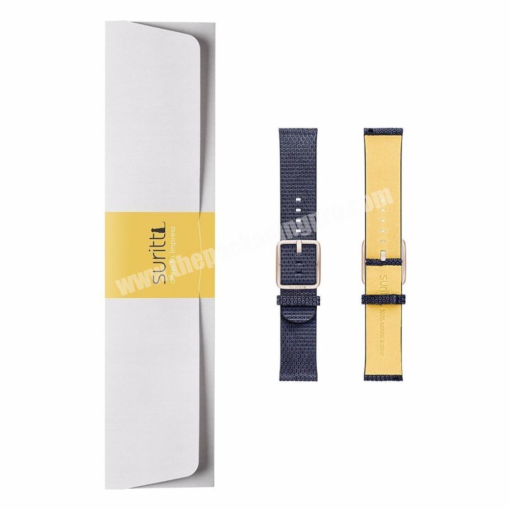 Customized Cardboard Paper Watch Strap Packaging Box